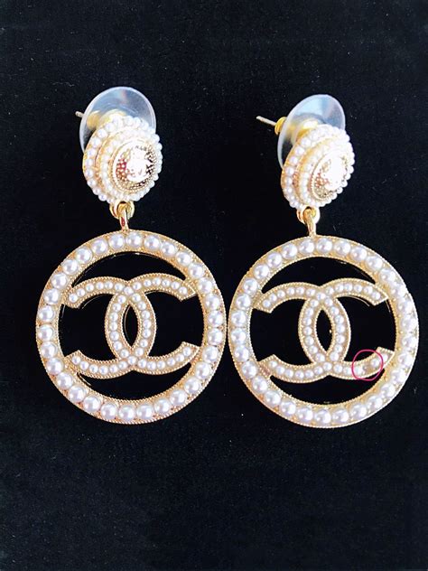 authentic chanel earrings uk|chanel earrings outlet.